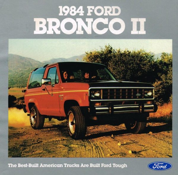 1984 Ford Bronco II Sales Brochure - Bronco Corral