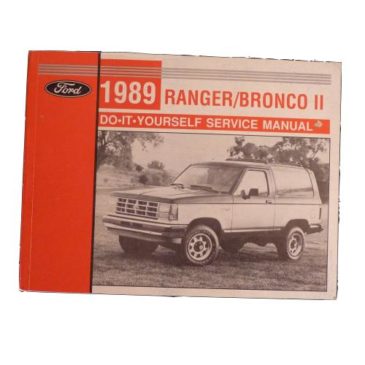 1989 Bronco II Do-It-Yourself Service Manual - Bronco Corral