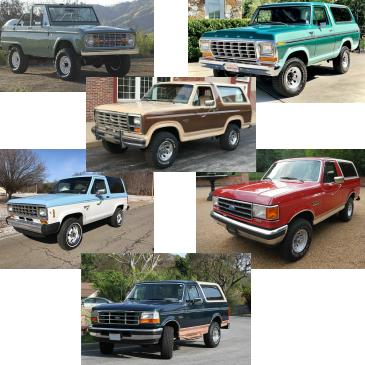 ford bronco inventory search