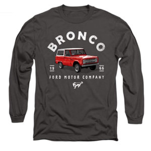 Ford Bronco Illustrated Unisex Adult Long-Sleeve T Shirt - Bronco Corral